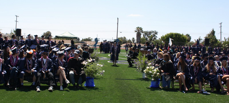 Alumni Nicole Smith walks down the aisle. nicki-down-aisle