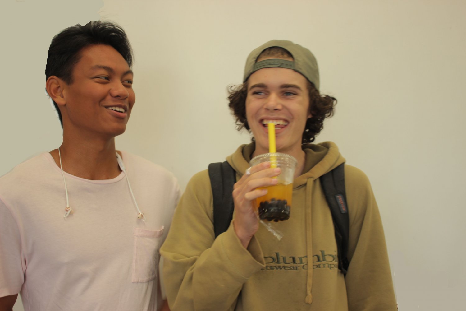 “Out of school and hopefully living in my own apartment.” –Edmond Zaide “Sappin some boba with my wife in Seattle.” –Devon Owen DONE IMG_2524