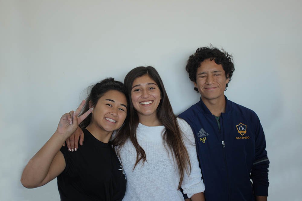 “Getting food” – Angela Espinoza, Arturo Diaz, Christina Bullington Tina and Angela DONE