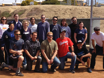 Teachers vs. Students Softball Game