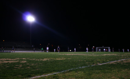 SDAs Lady Mustangs face off against the San Marcos Knights.