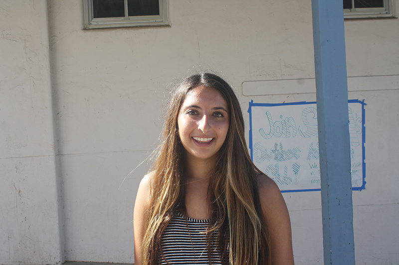 “I’m a 49’ers fan.” - Sophomore Natalie Haghani