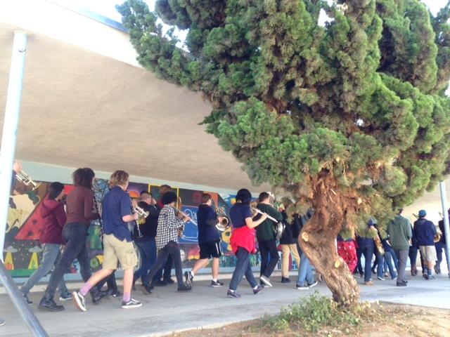 Today at SDA: Band Promotes Winter Concert