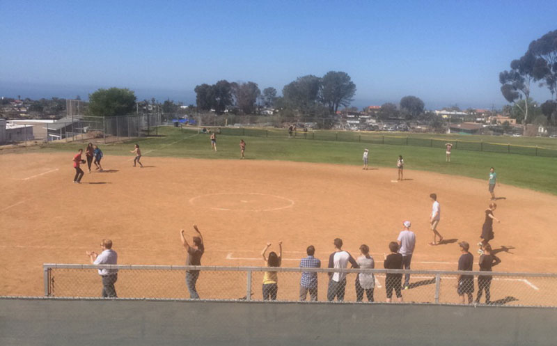 Today at SDA: Student vs Staff Kickball