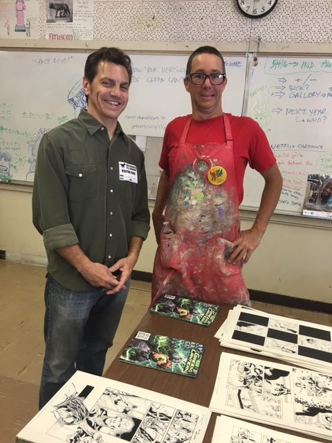 DC Comic Book Artist Visits SDA