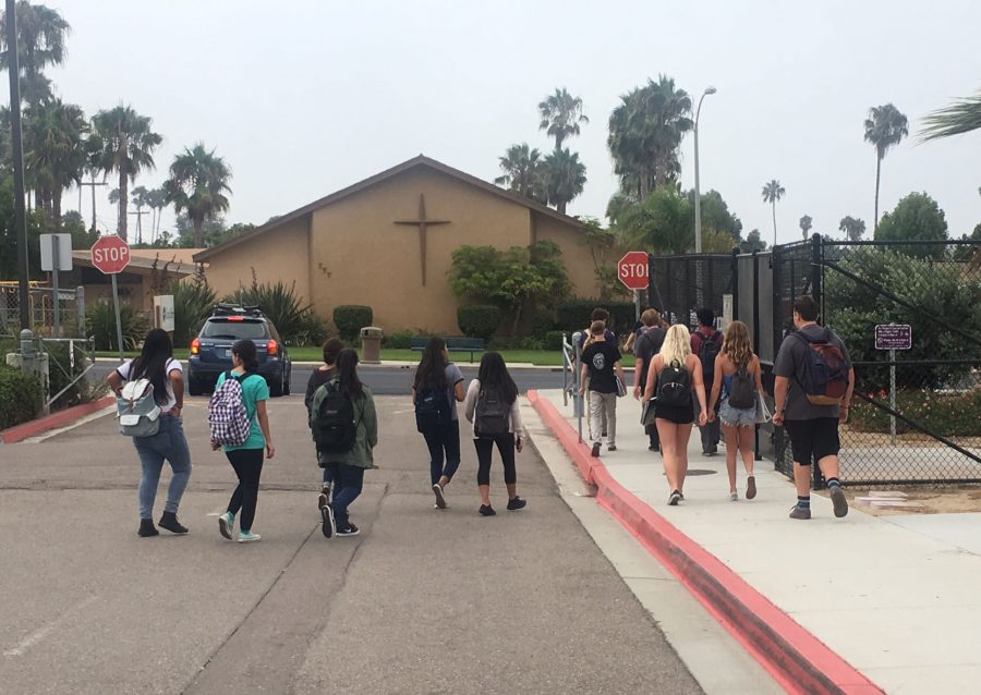 Today at SDA: Freshmen's First Hour Lunch