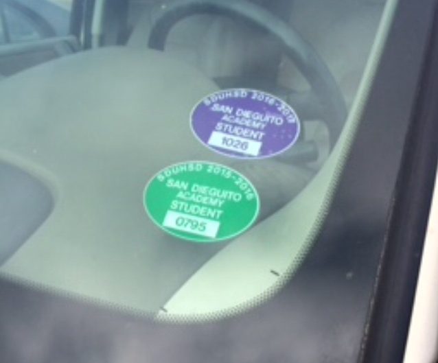 Today at SDA: Students Receive Parking Stickers