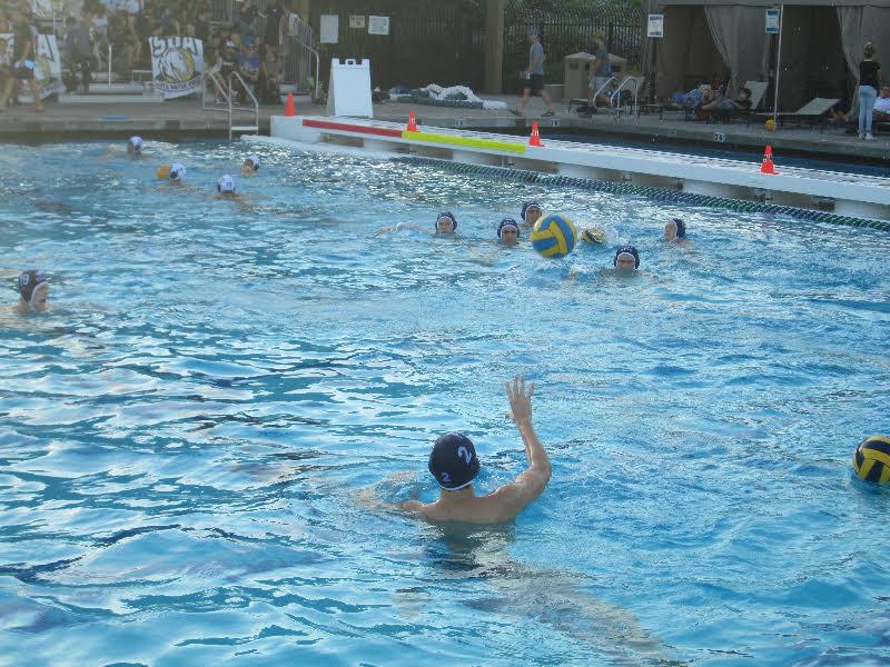 Varsity+Boys+Water+Polo+Dominates+First+Game