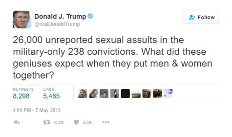 Trumps Comments on Sexual Assault Offensive and Unwanted