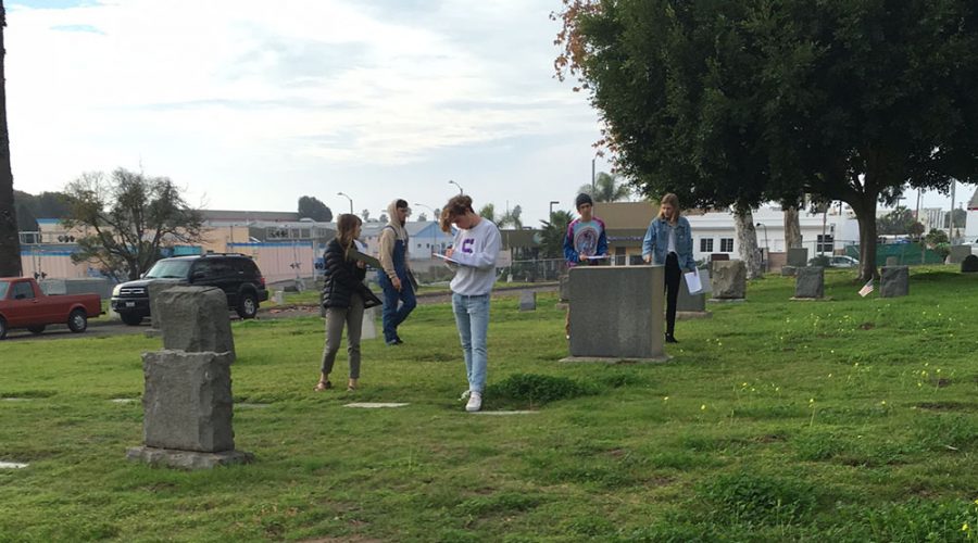 Today at SDA: Fieldtrip to the Cemetery