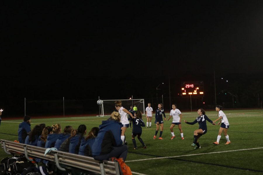 Two Score Hat-Tricks in Girls Soccer Game Versus Mater Dei