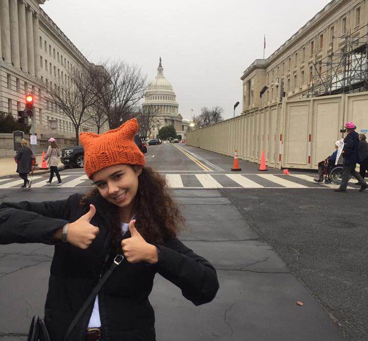 Senior Flies to Washington D.C. for Women's March on Washington