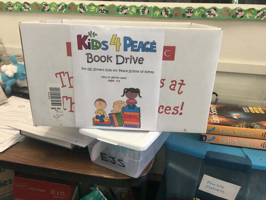 Junior+Holds+Book+Drive+for+Children+in+Kenya