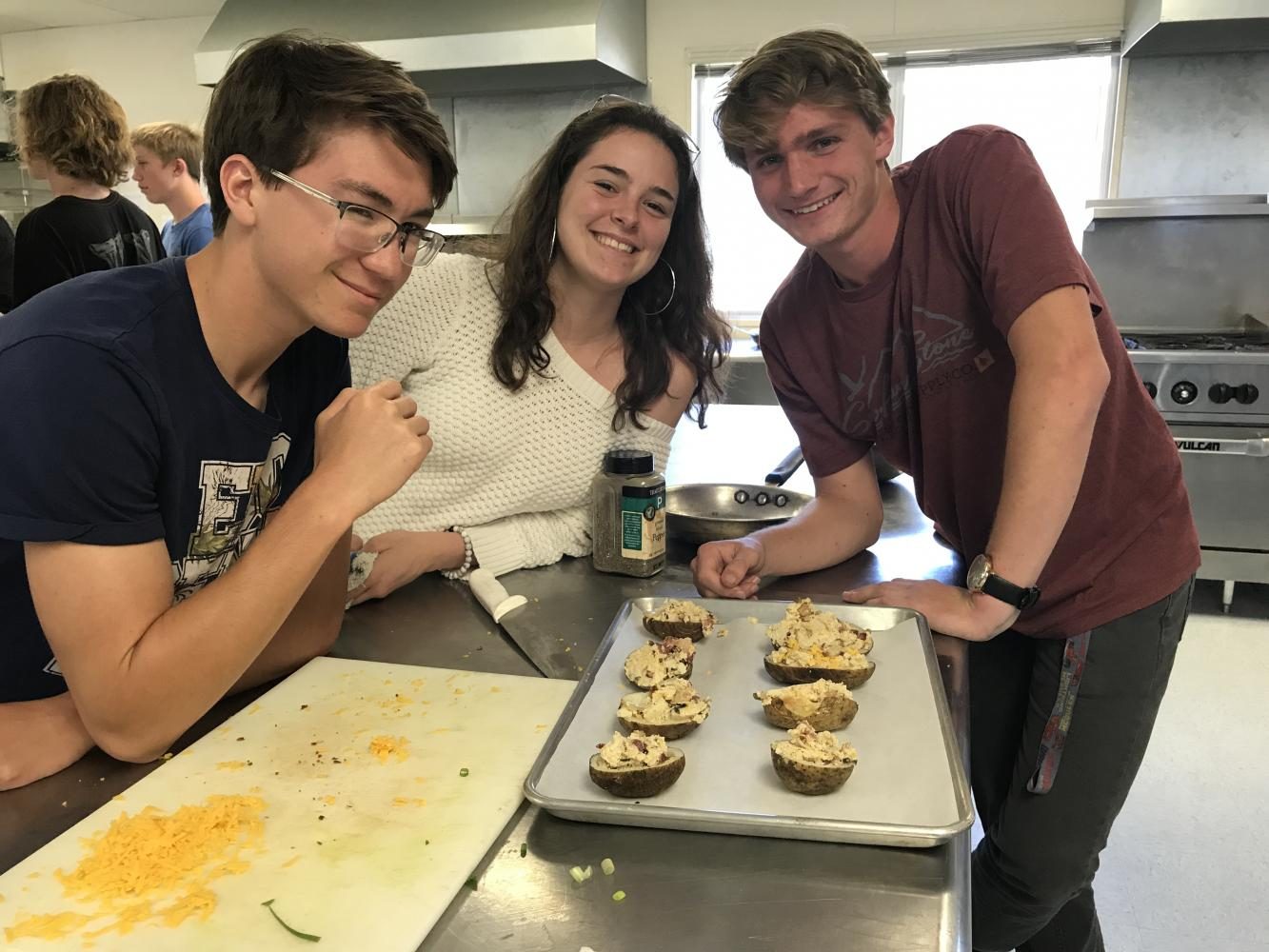 Today at SDA: Culinary Arts Makes Baked Potatoes