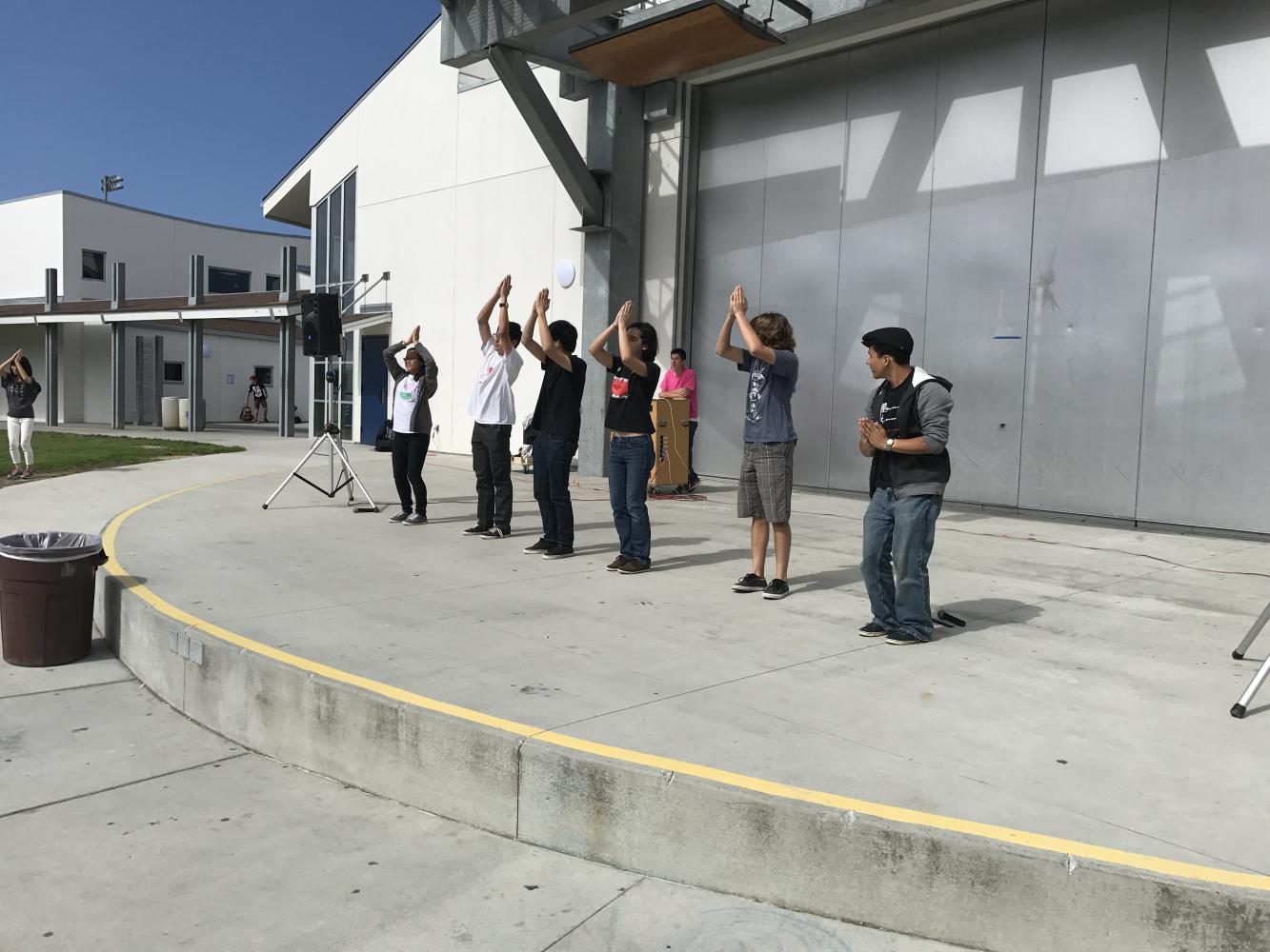 Students Dance to Japanese Music