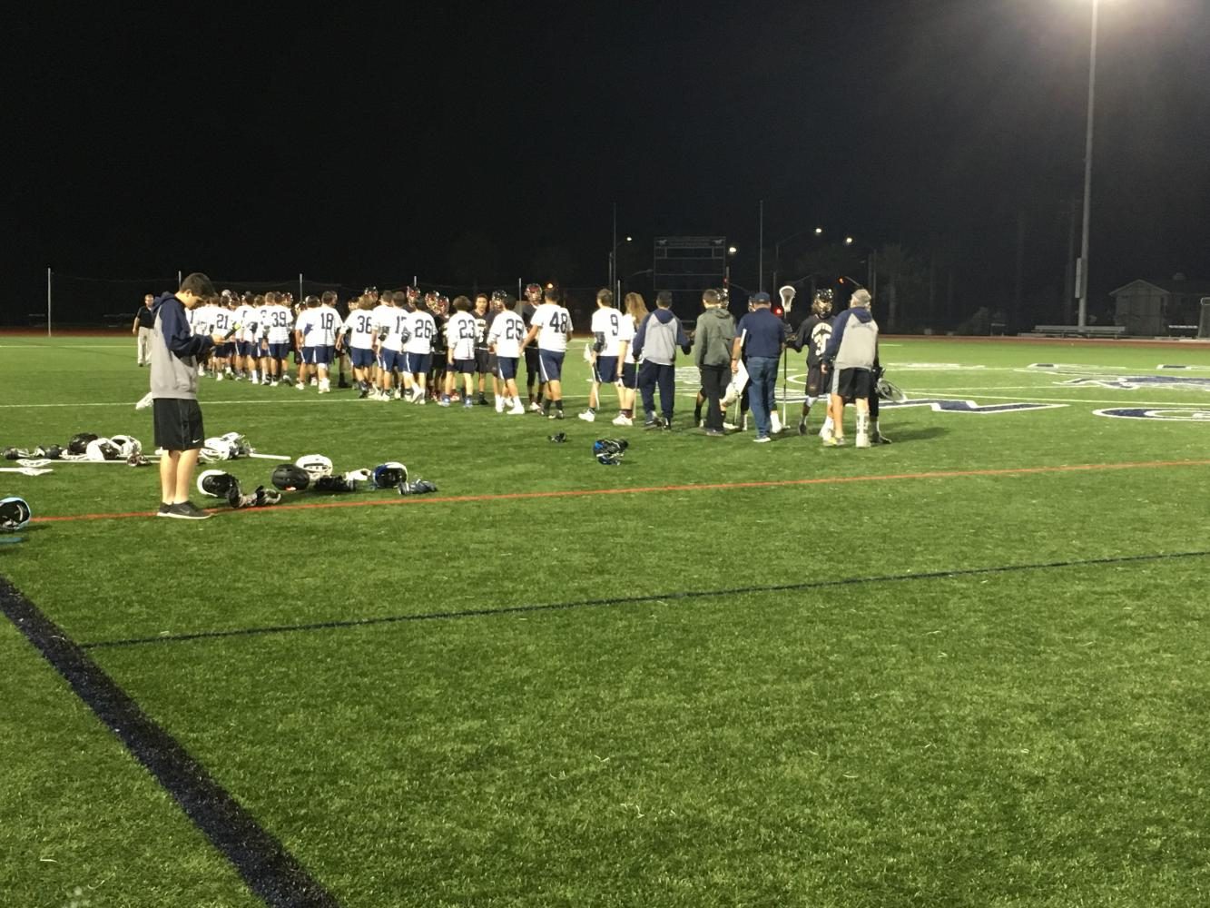 SDA Boys Lacrosse Takes on Point Loma in CIF