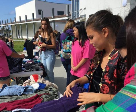 Students Trade Clothing in Homeroom Olympics Event