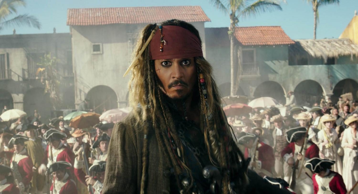 Captain Jack Sparrow (Johnny Depp) returns for his fifth movie in the Pirates series.