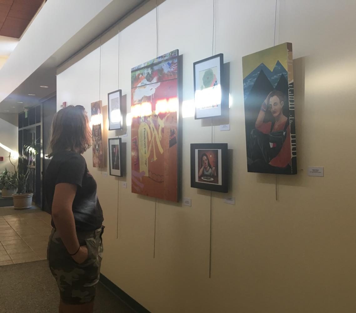 SDA students put their artwork on display in a showcase at the Encinitas Community Center.
