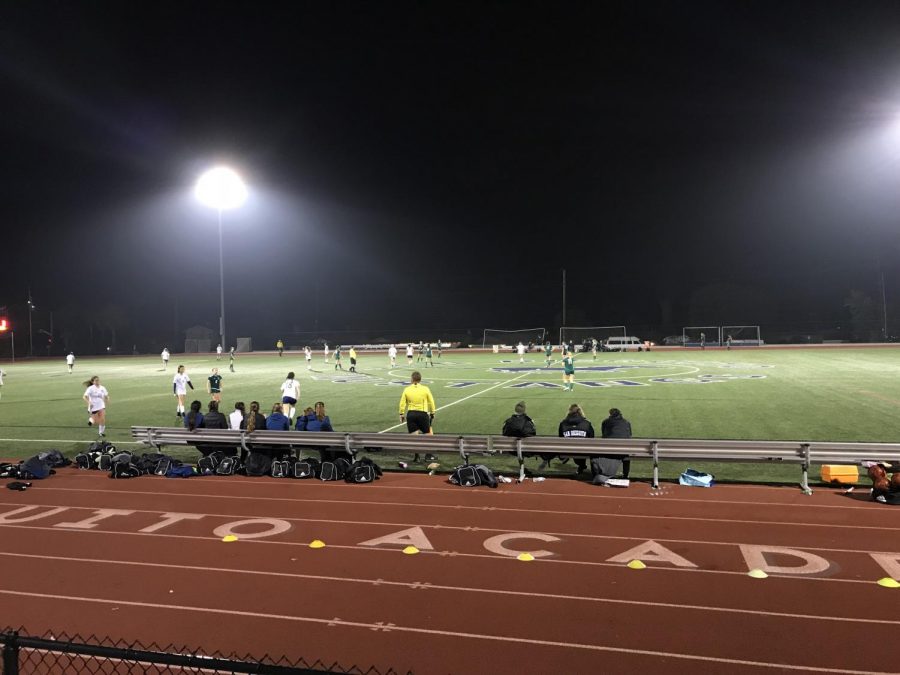 Girls soccer played hard against LCC in their Senior Night match.