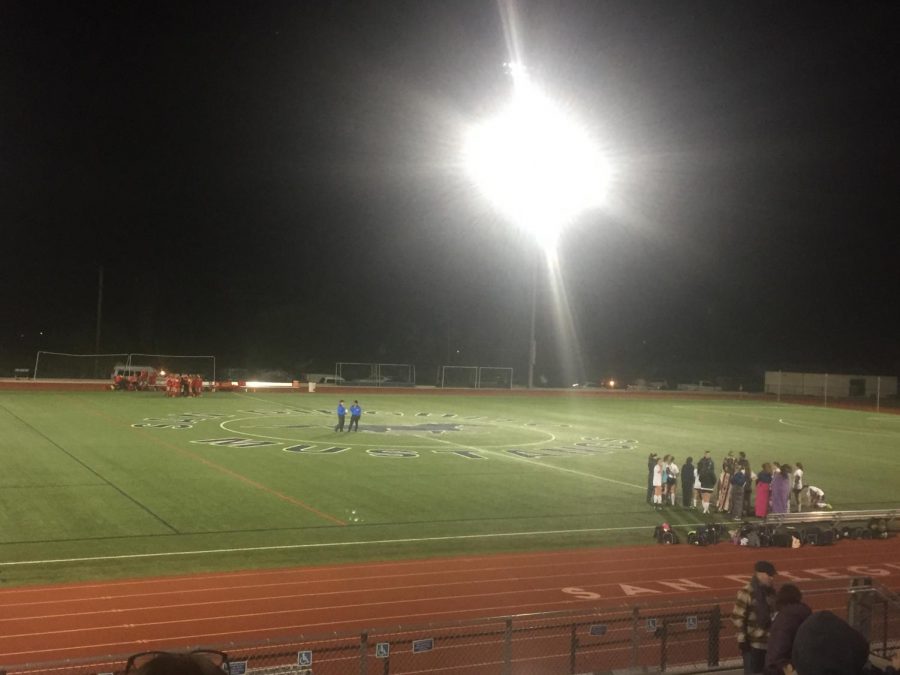 For their first CIF playoff, girls soccer faced Mt. Carmel in a home game