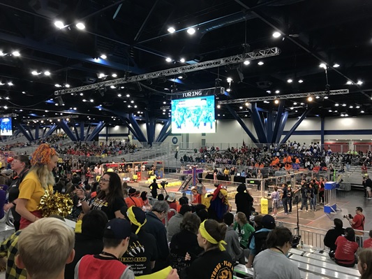 Team Paradox attended the robotics World Championships in Houston, Texas