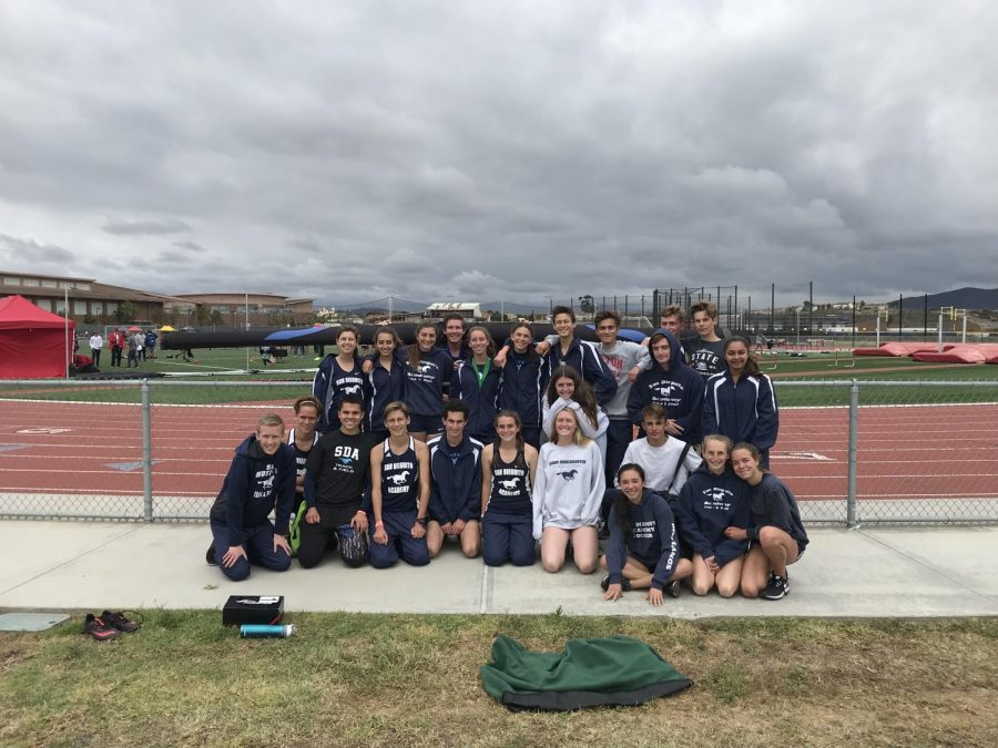 Some members of the SDA Track and Field team competed against five other schools Saturday.