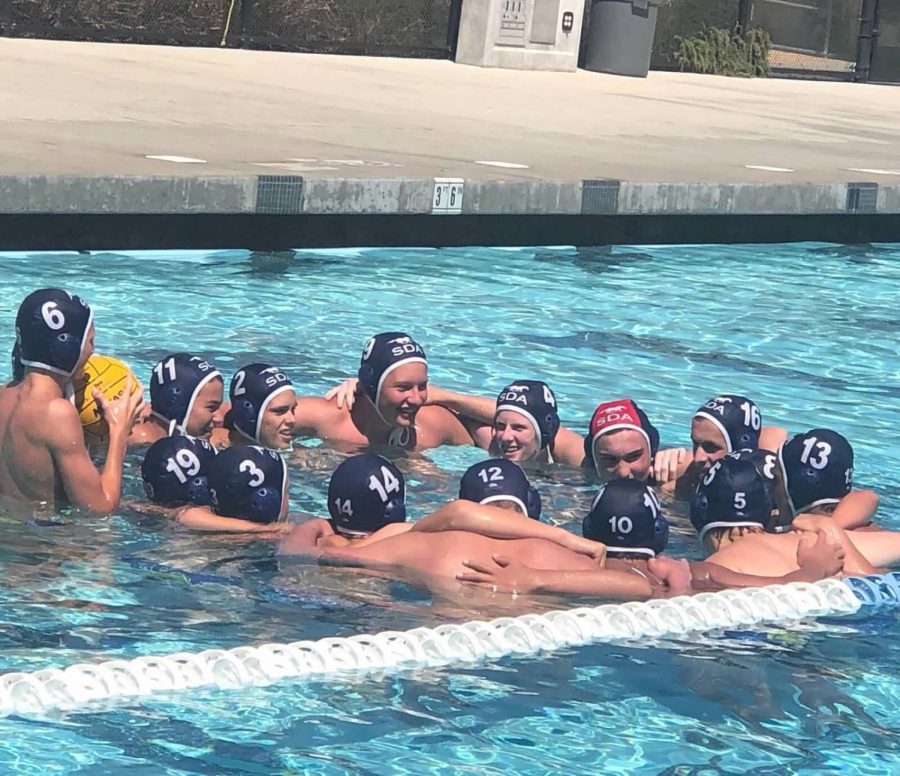 JV Waterpolo making a splash at the Eagle Invite