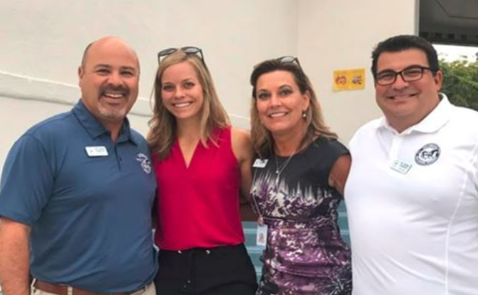 Administrators apparent disengagement with students comes up in student forum. From left to right: Principal Adam Camacho, Asst. Principals Katie Bendix (O-Z), Celeste Barnette (H-N), & Bobby Caughey (A-G)