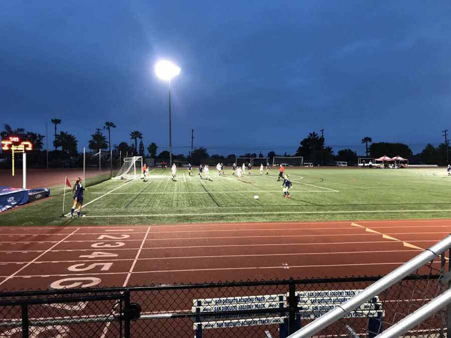 Girls soccer takes on Escondido Charter.