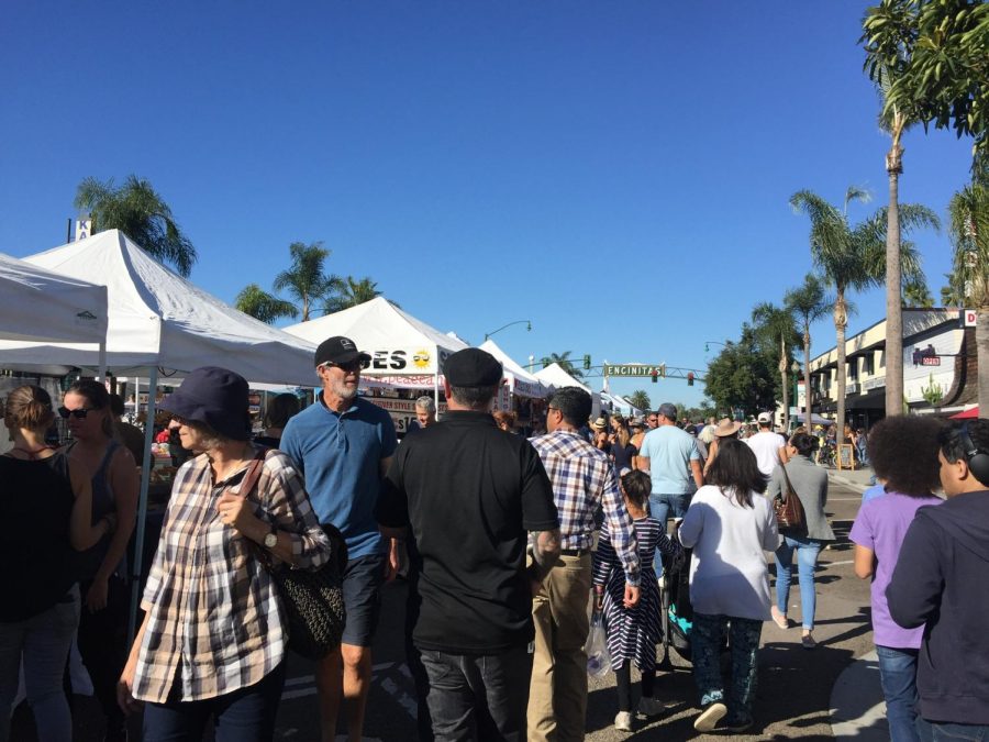 The 101 was packed last weekend. Not with the usual weekend traffic, but with people showcasing and selling their items and talents.