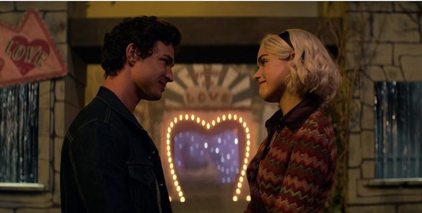 Nick and Sabrina at the carnival.