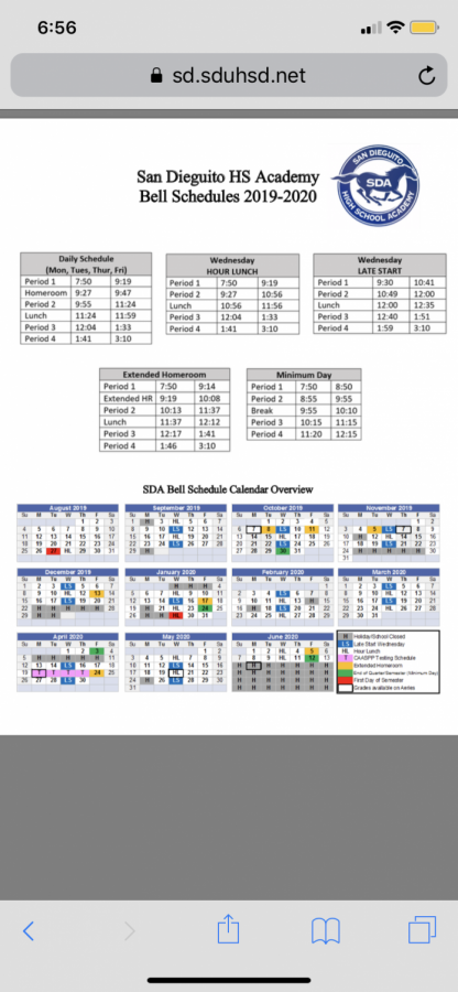 SDAs+bell+current+bell+schedule+was+discussed+at+last+weeks+forum.