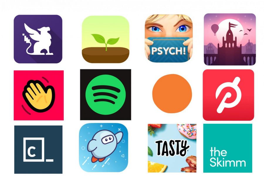 Taylor suggests 12 apps to keep you entertained and on top of things.