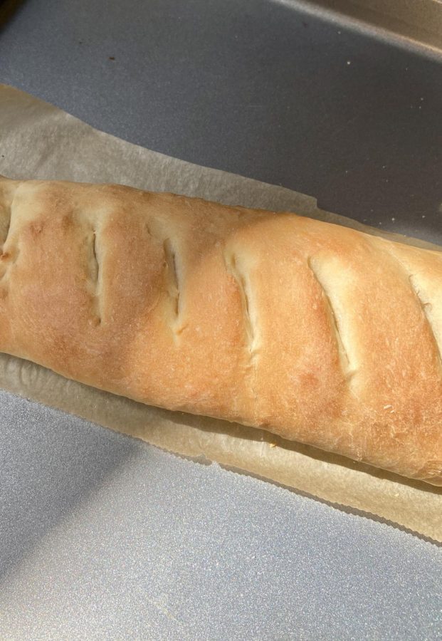 A delicious, crusty, and easy French baguette!