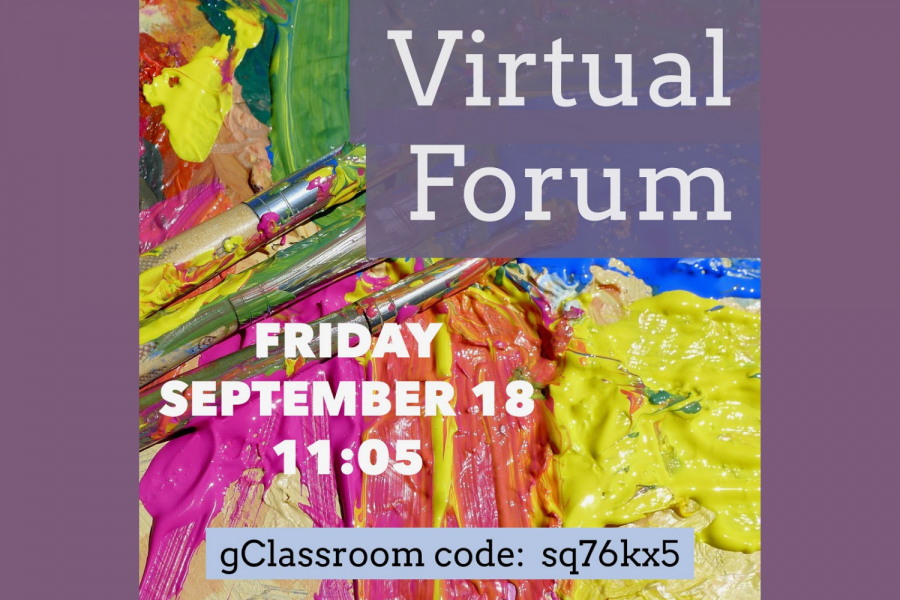 The Forum held its first meeting virtually for this school year 