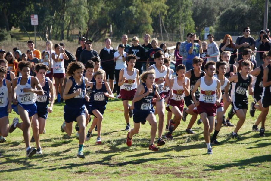 SDA+Cross+Country+runners+race+at+CIF+Section+Finals+last+November