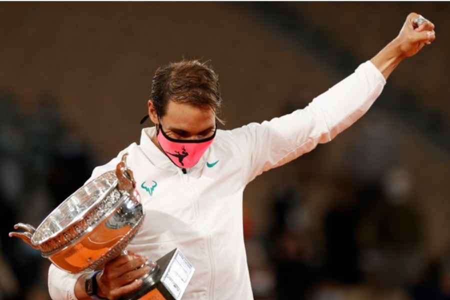 Spains Rafael Nadal won against world number one Novak Djokovic of Serbia 6-0 6-2 7-5 in the French Open final