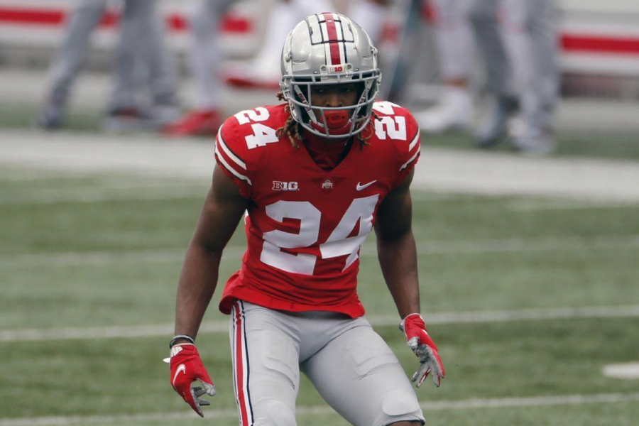 Ohio State defensive back Shaun Wade plays against Nebraska during an NCAA college football game on Saturday, Oct. 24 in Columbus, Ohio