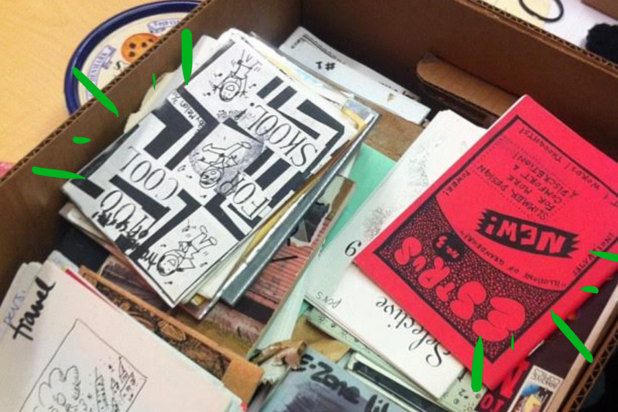 San Francisco punk zines at Prelinger Library