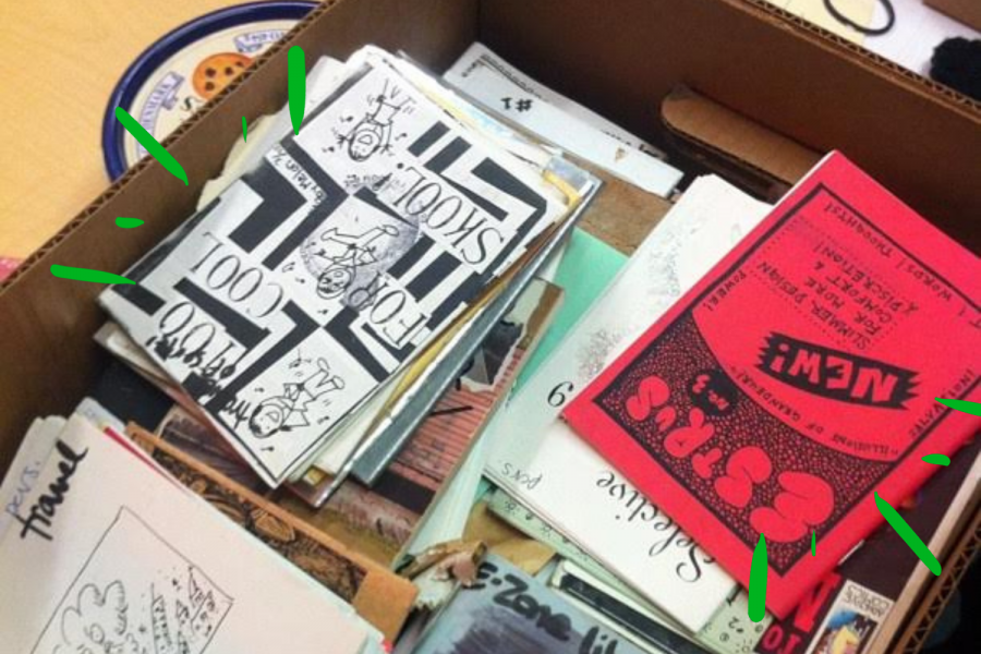 San+Francisco+punk+zines+at+Prelinger+Library+