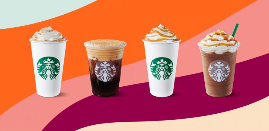 The+new+Starbucks+fall+drink+collection+was+released+on+Aug.+24th.