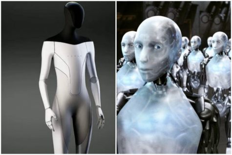  After Elon Musk revealed the new Tesla robot, memes exploded online, some of which compared the machine to those from the movie I, Robot.