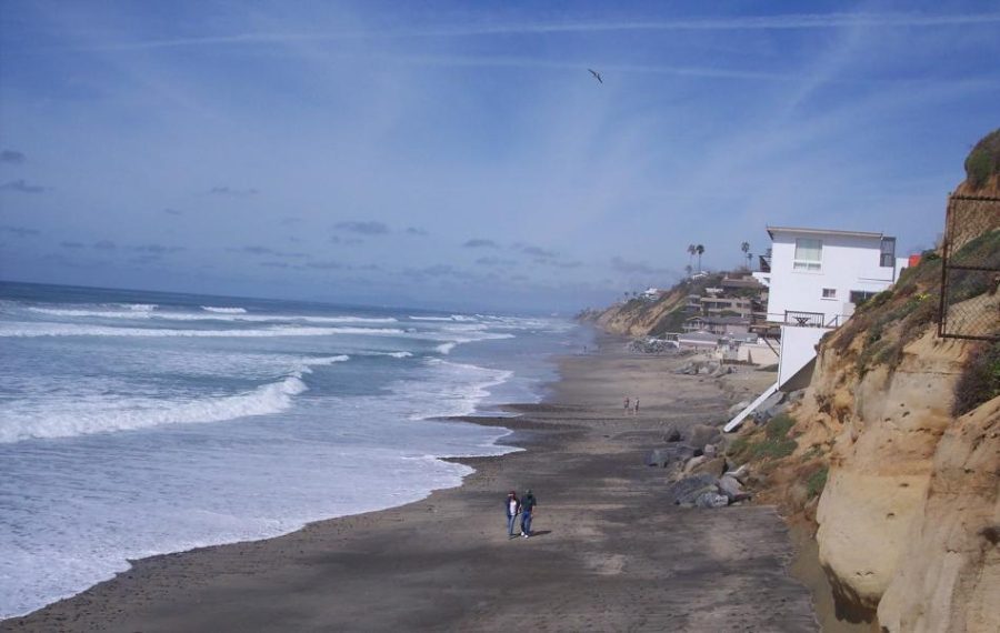 An Encinitas beach