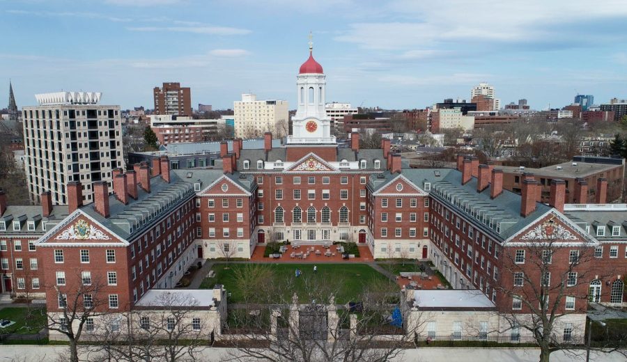 Harvard University campus.