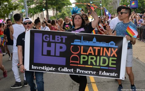 Latinx used in the 2019 Capital Pride Parade in DC