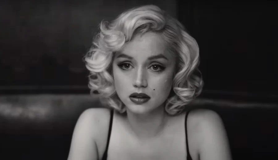 Ana de Armas as Marilyn Monroe in Blonde