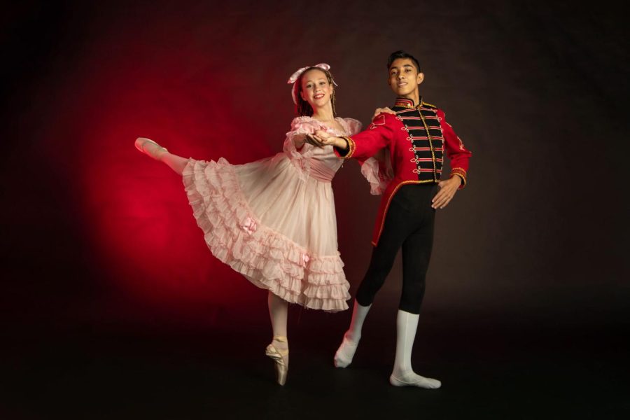 The leads of San Diego Civic Youth Ballets Nutcracker production.