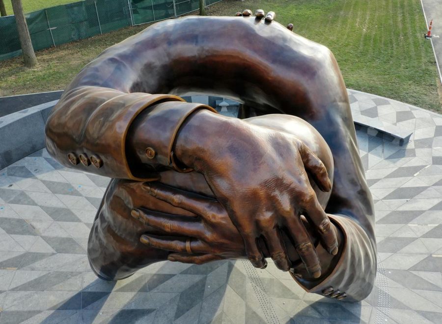 Photo of MLK Memorial taken by the Boston Government