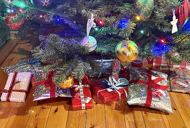 Gifts under the tree